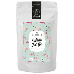 Ice Black Organic Tea Strawberry Lemon Taste