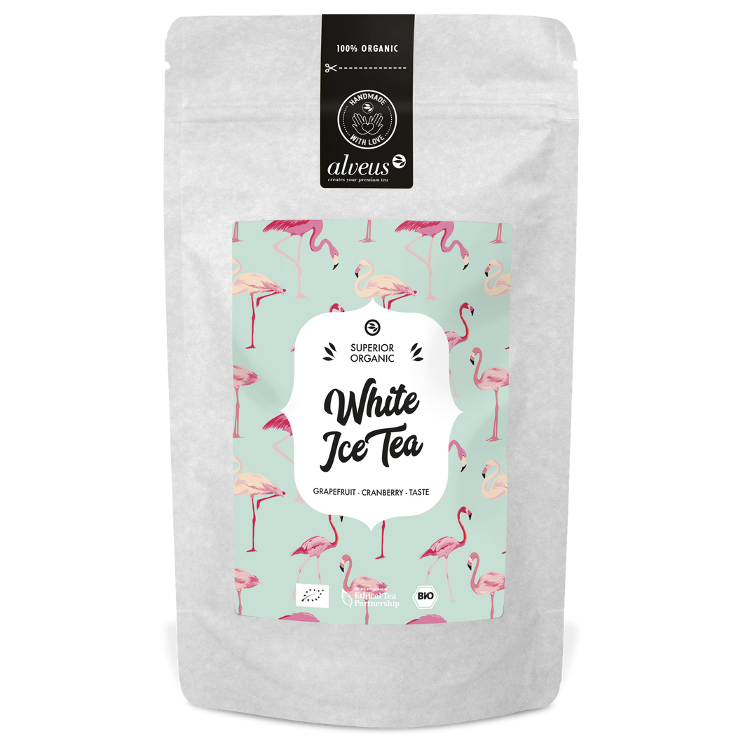 Ice Black Organic Tea Strawberry Lemon Taste